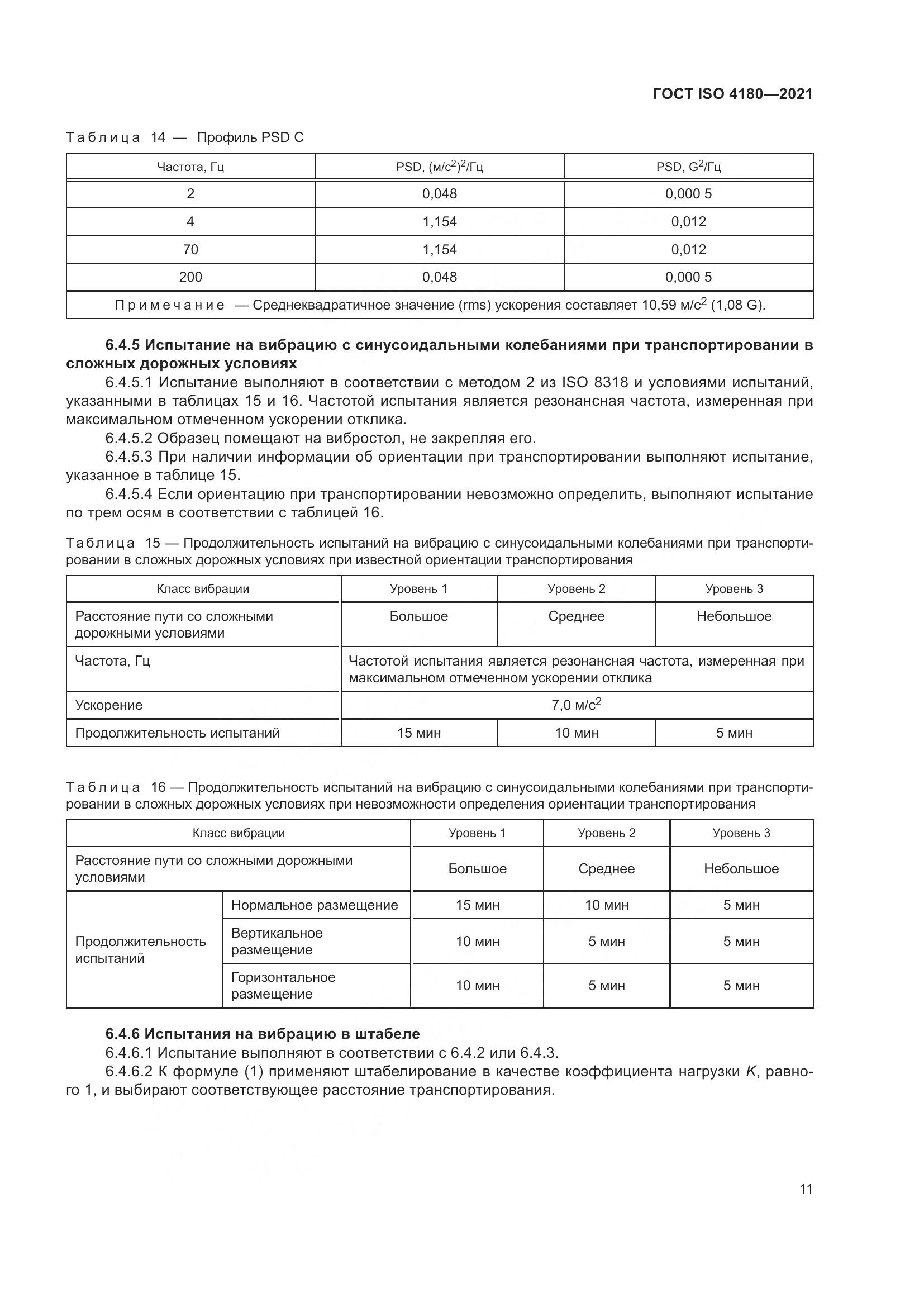 ГОСТ ISO 4180-2021, страница 17