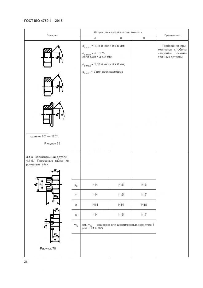 ГОСТ ISO 4759-1-2015, страница 33