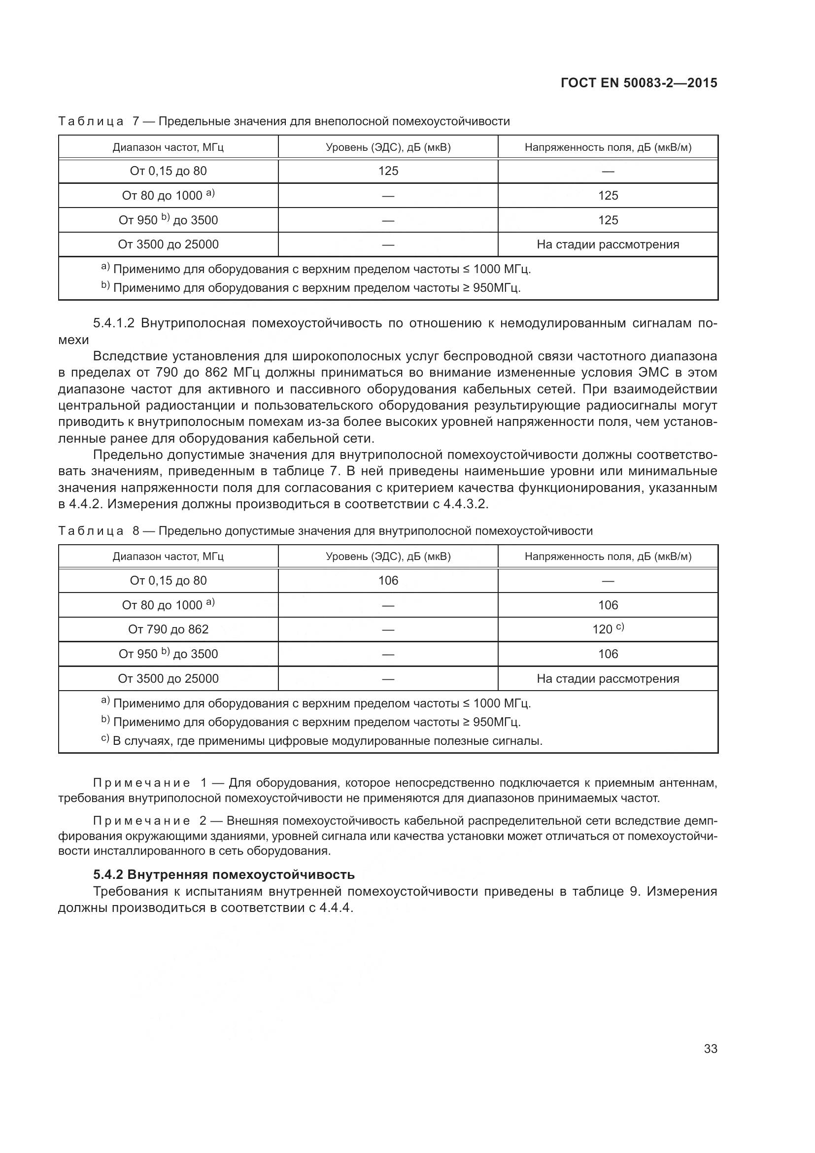 ГОСТ EN 50083-2-2015, страница 39