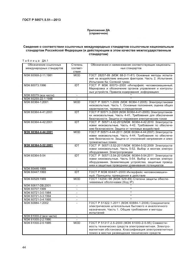 ГОСТ Р 50571.5.51-2013, страница 48