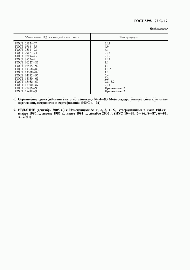 ГОСТ 5398-76, страница 18