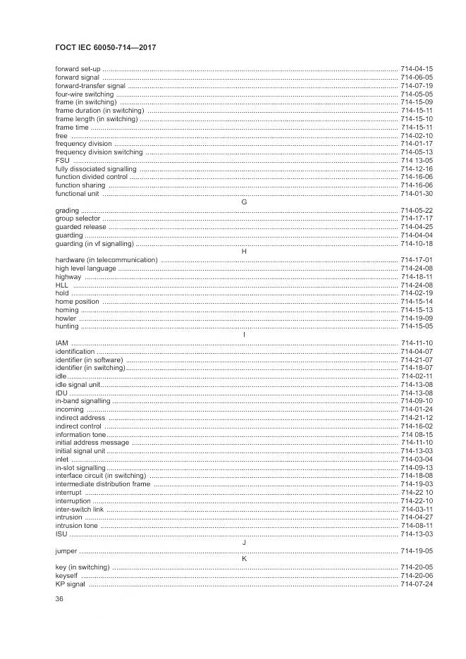 ГОСТ IEC 60050-714-2017, страница 40