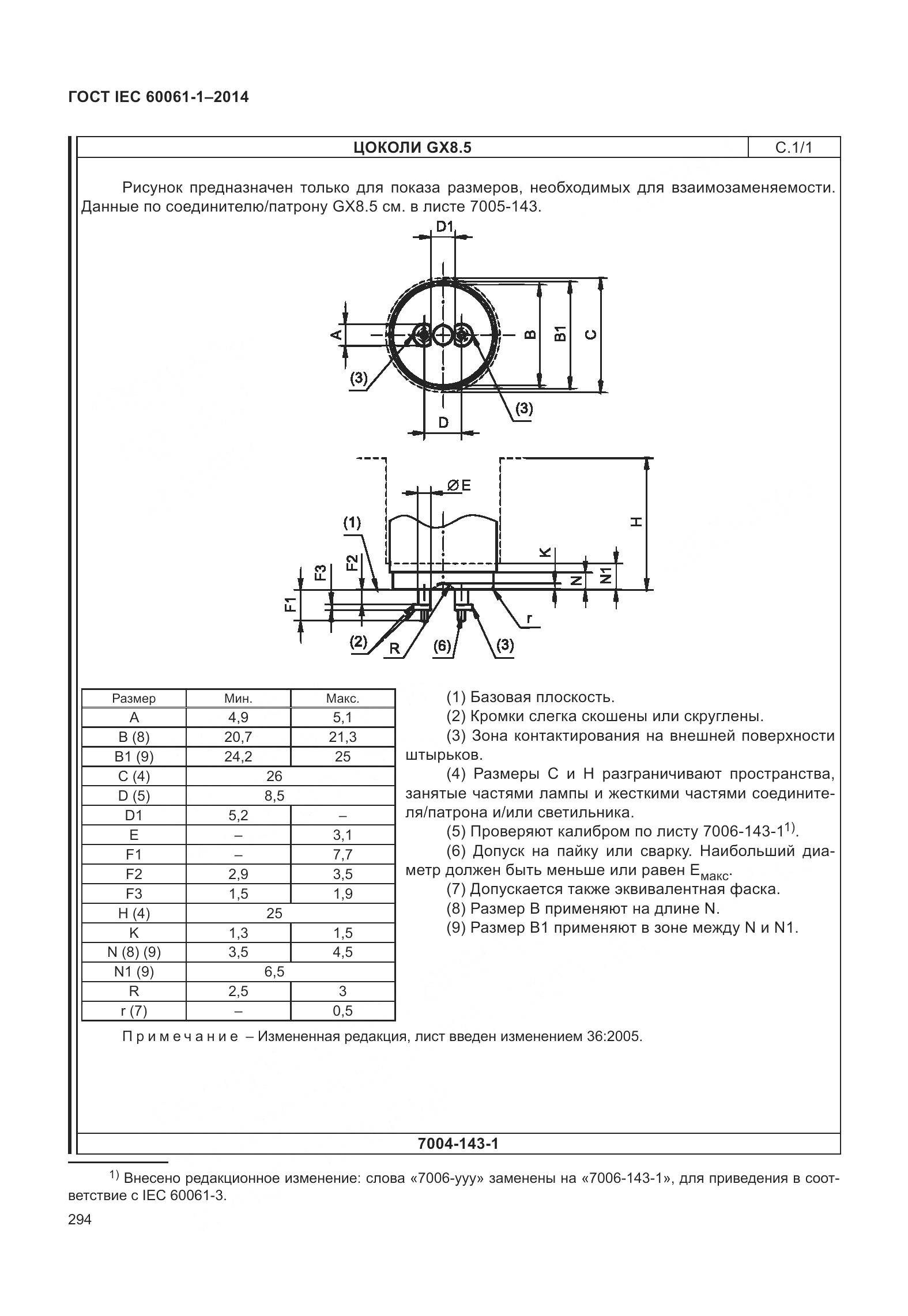 ГОСТ IEC 60061-1-2014, страница 299