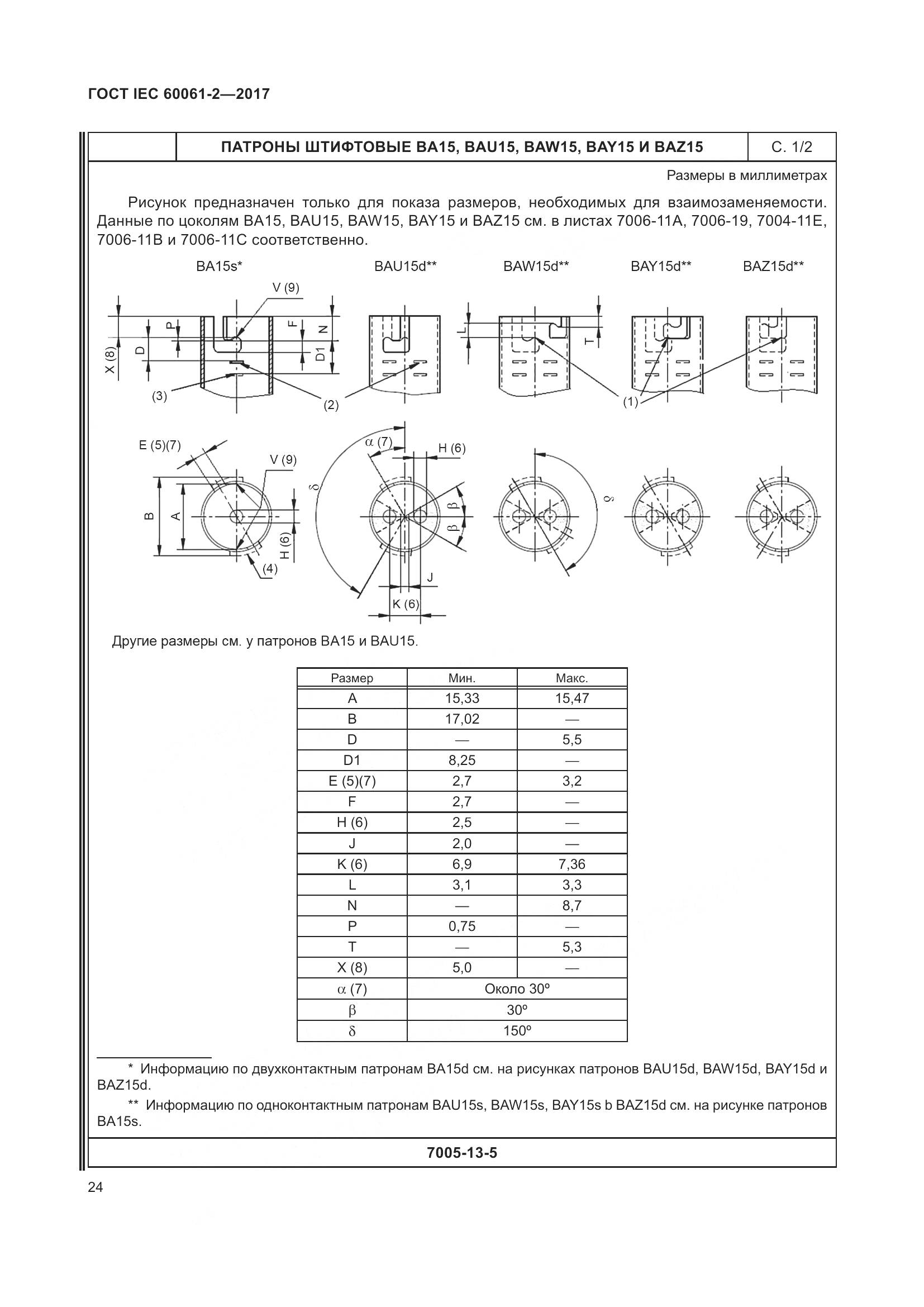 ГОСТ IEC 60061-2-2017, страница 30