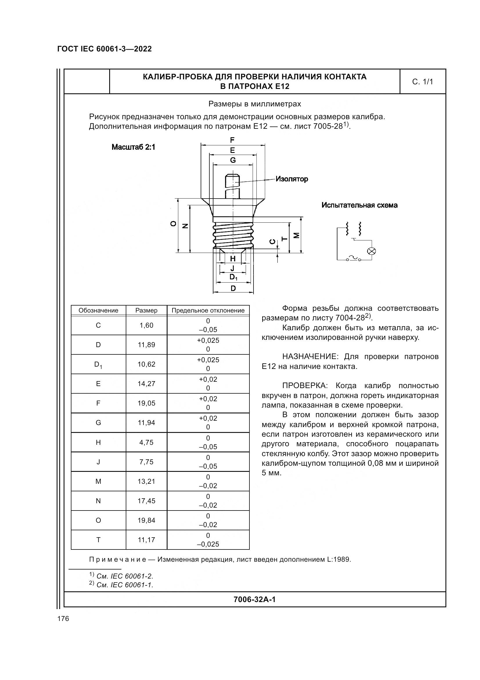 ГОСТ IEC 60061-3-2022, страница 196