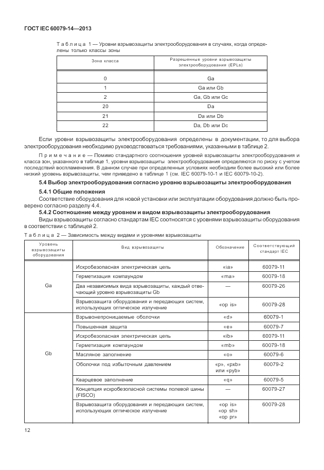 ГОСТ IEC 60079-14-2013, страница 22