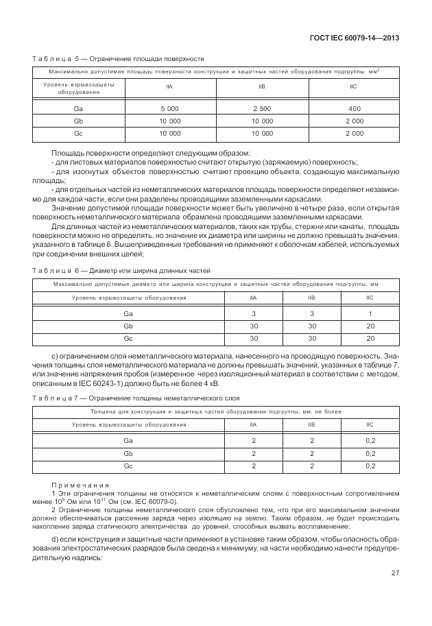 ГОСТ IEC 60079-14-2013, страница 37