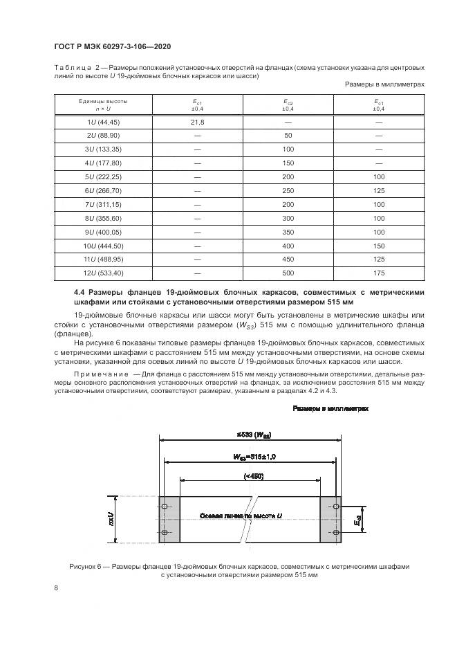 ГОСТ Р МЭК 60297-3-106-2020, страница 12