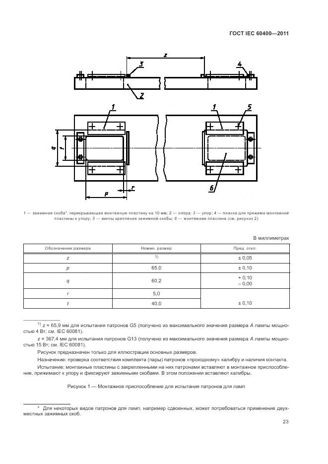 ГОСТ IEC 60400-2011, страница 27