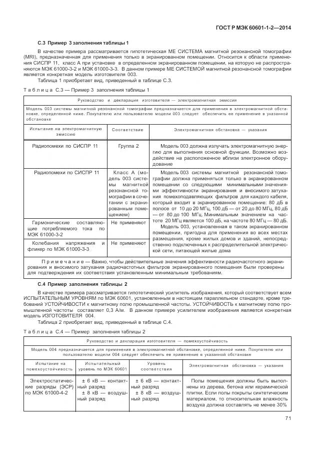 ГОСТ Р МЭК 60601-1-2-2014, страница 77