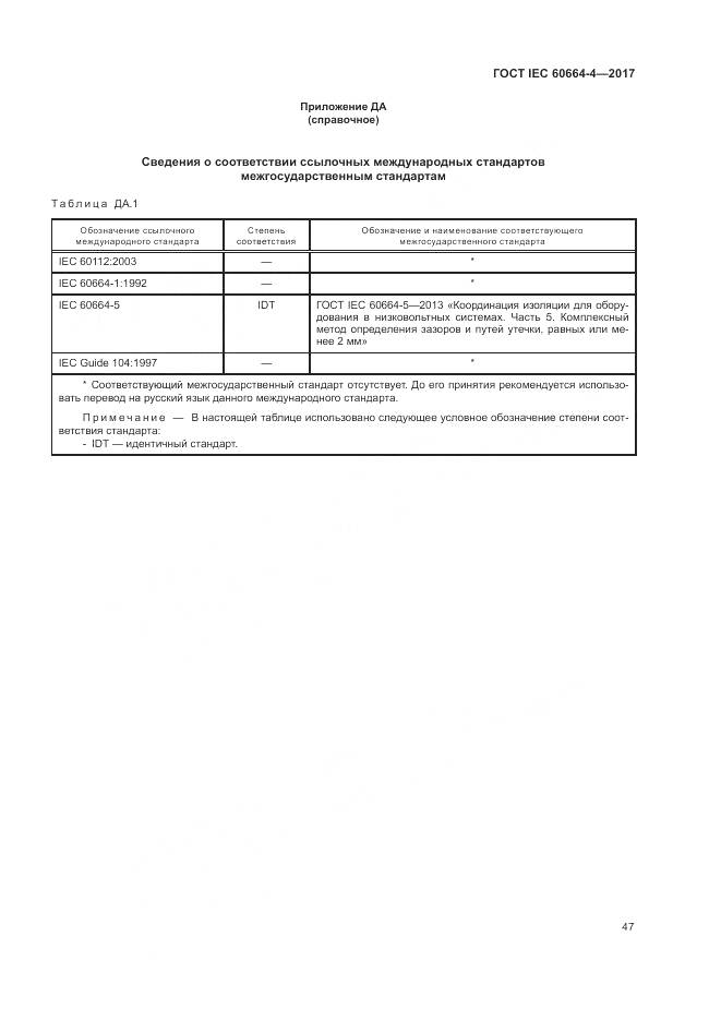 ГОСТ IEC 60664-4-2017, страница 51