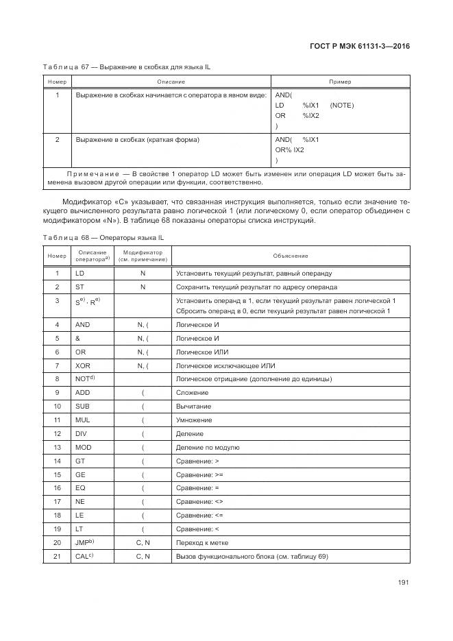 ГОСТ Р МЭК 61131-3-2016, страница 195