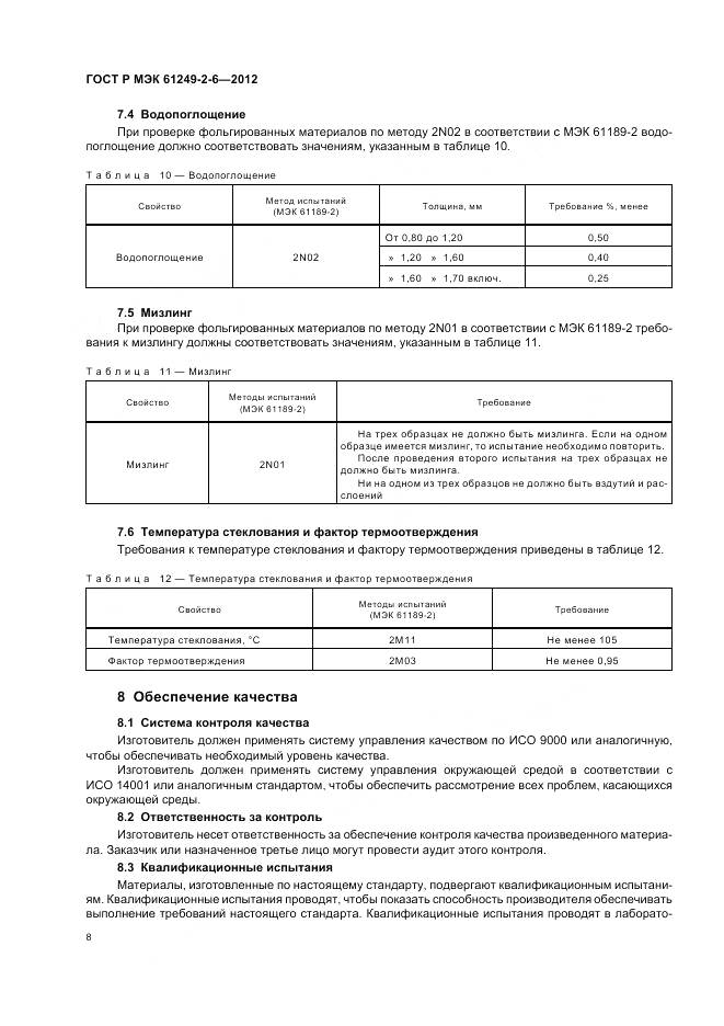 ГОСТ Р МЭК 61249-2-6-2012, страница 12