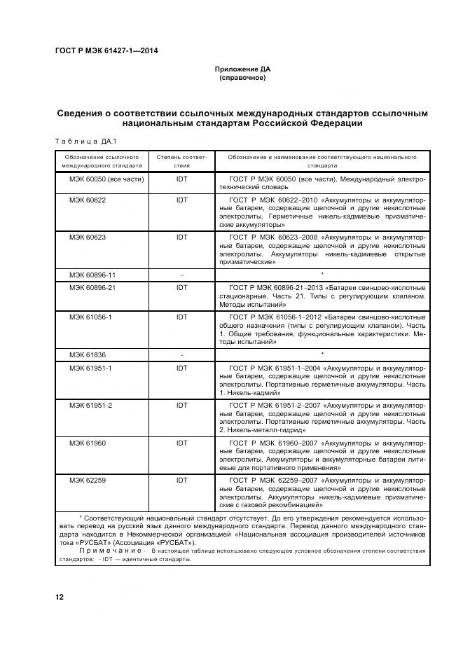ГОСТ Р МЭК 61427-1-2014, страница 16