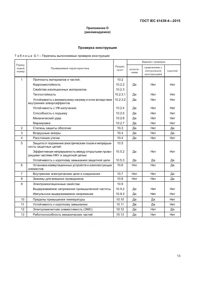 ГОСТ IEC 61439-4-2015, страница 19
