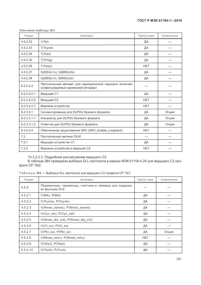 ГОСТ Р МЭК 61784-1-2016, страница 307