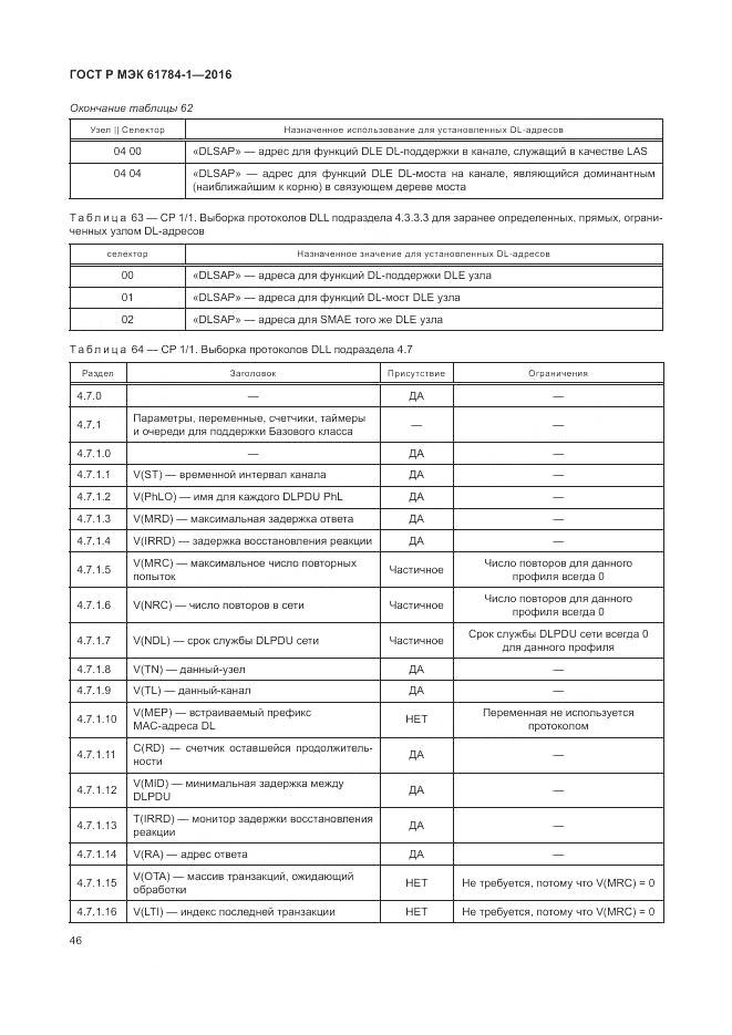 ГОСТ Р МЭК 61784-1-2016, страница 52