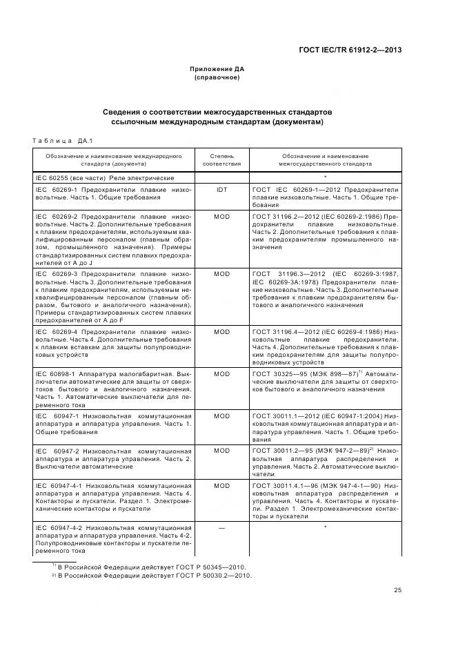 ГОСТ IEC/TR 61912-2-2013, страница 29