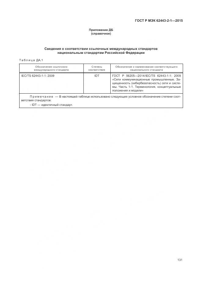 ГОСТ Р МЭК 62443-2-1-2015, страница 137