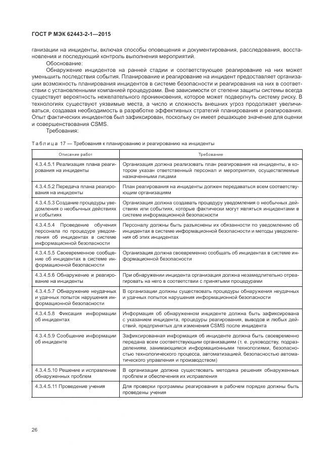 ГОСТ Р МЭК 62443-2-1-2015, страница 32