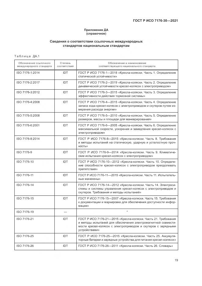 ГОСТ Р ИСО 7176-30-2021, страница 25