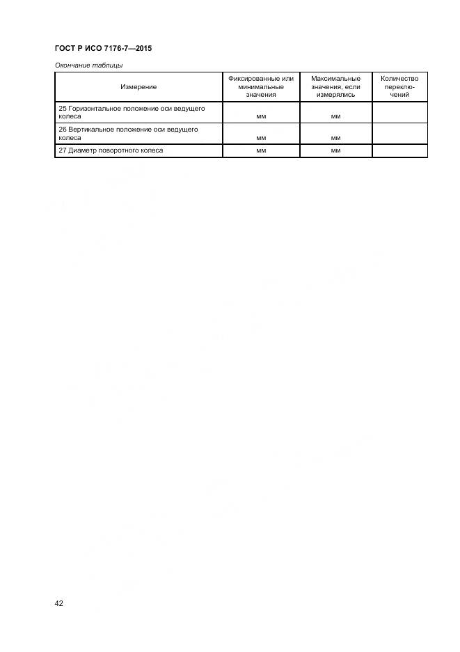 ГОСТ Р ИСО 7176-7-2015, страница 48