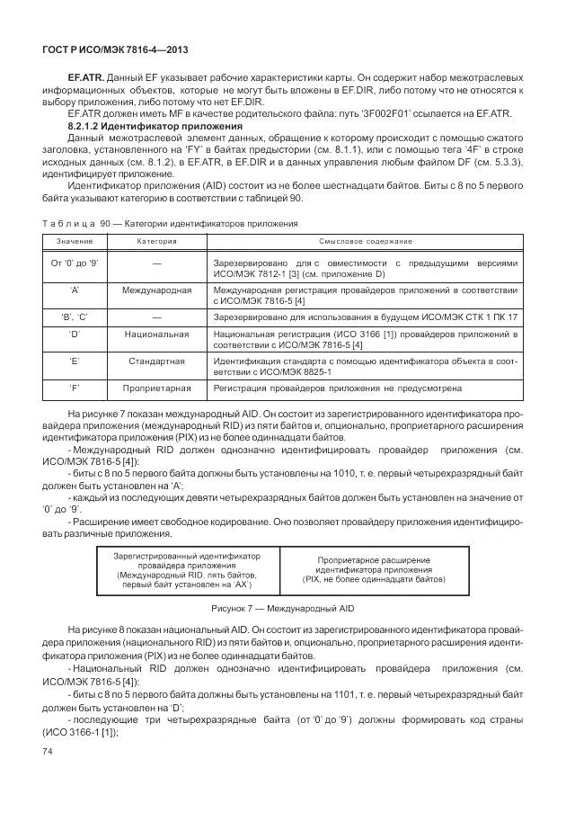 ГОСТ Р ИСО/МЭК 7816-4-2013, страница 80