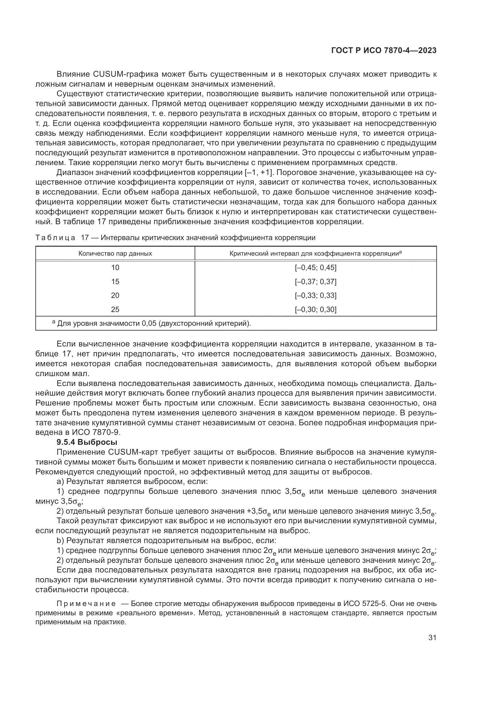 ГОСТ Р ИСО 7870-4-2023, страница 35