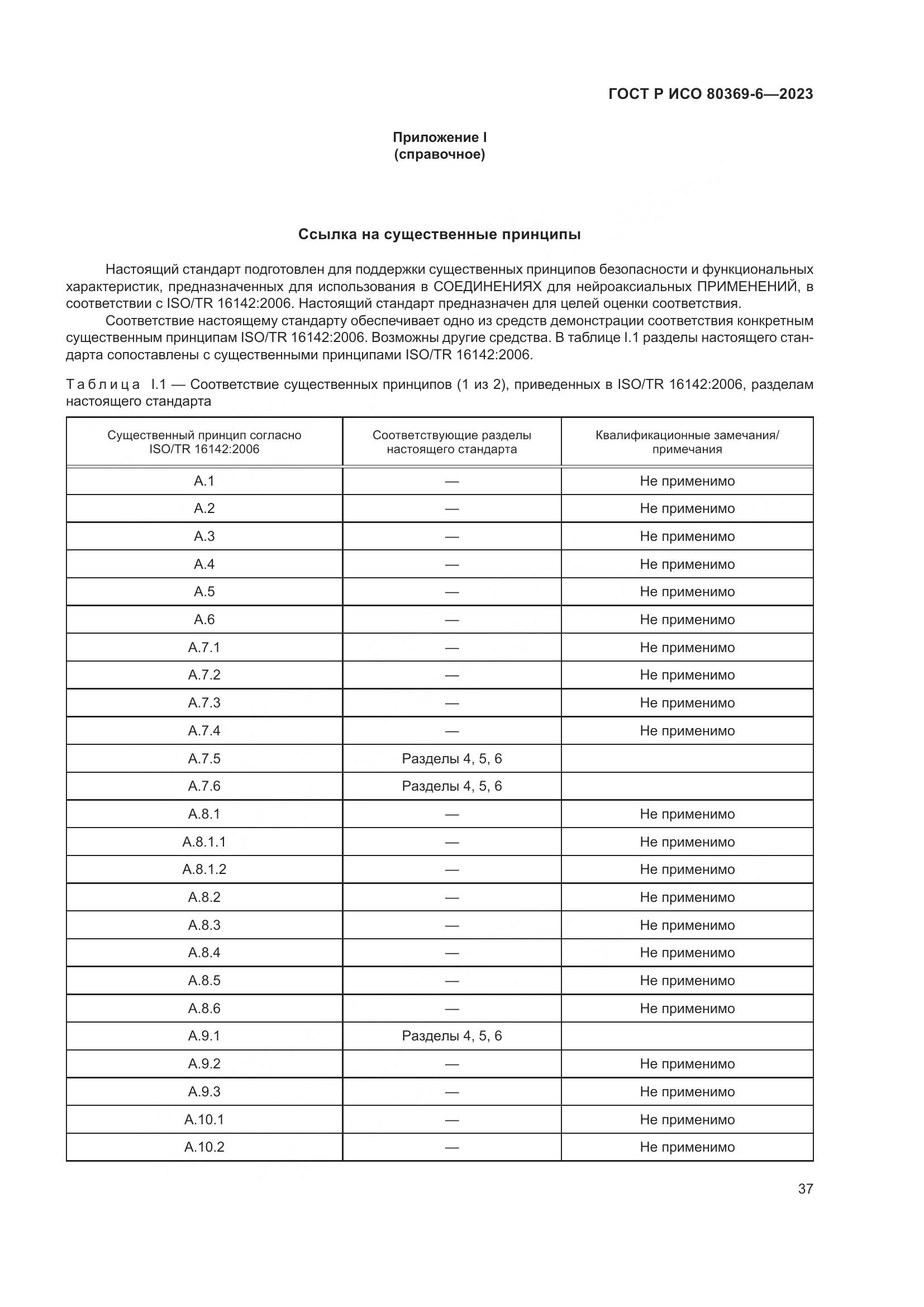 ГОСТ Р ИСО 80369-6-2023, страница 43