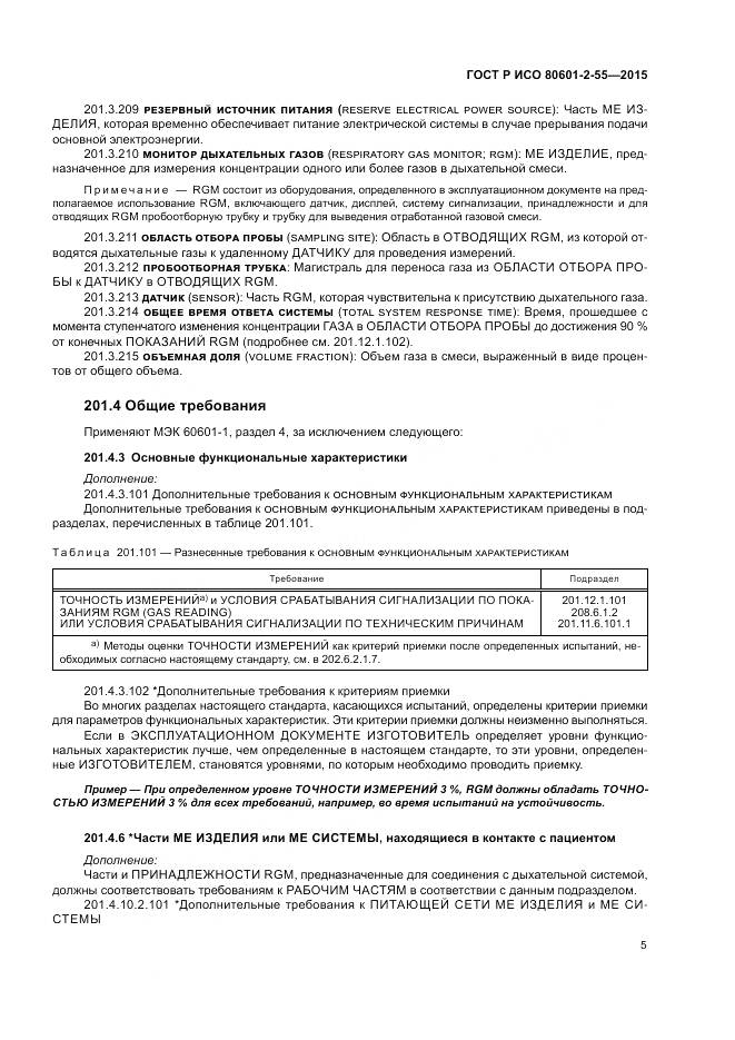 ГОСТ Р ИСО 80601-2-55-2015, страница 11