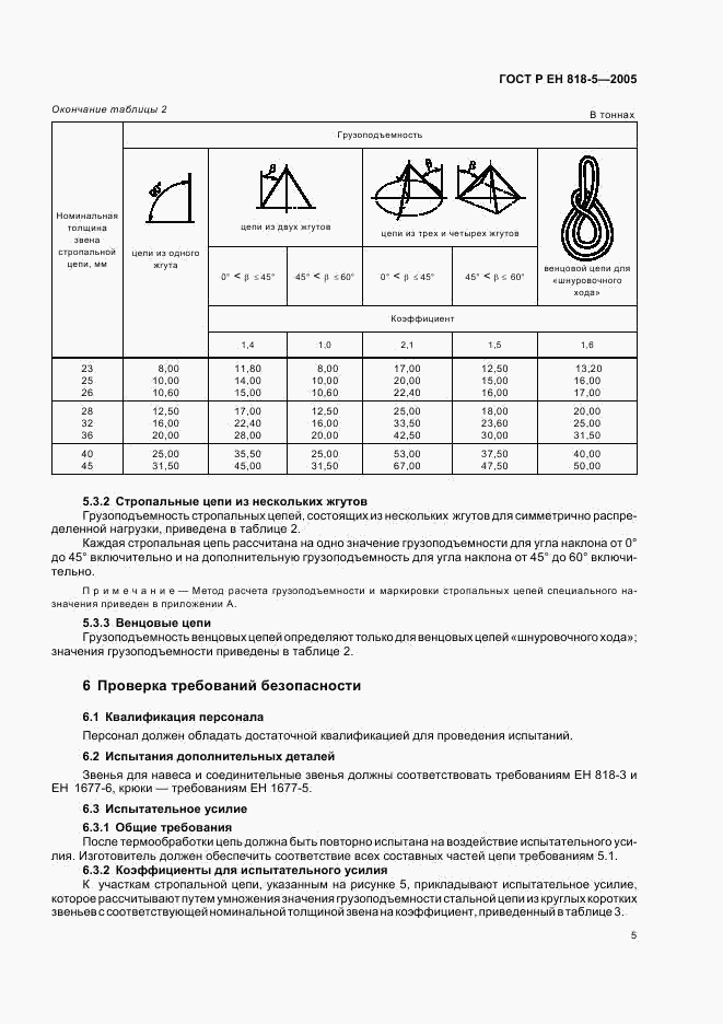 ГОСТ Р ЕН 818-5-2005, страница 9