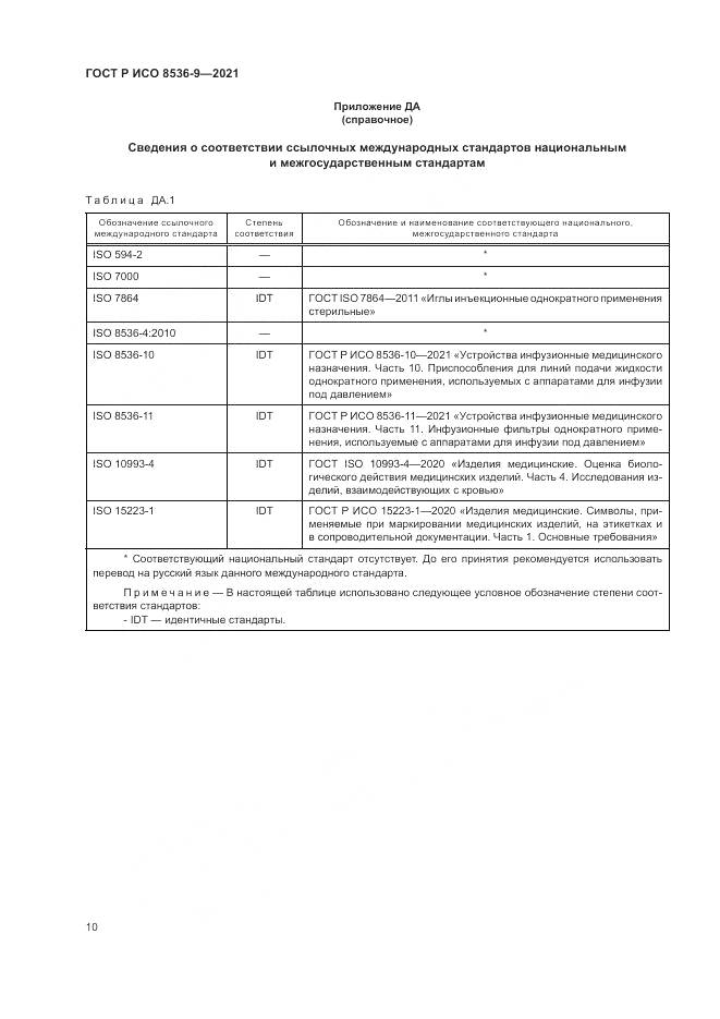 ГОСТ Р ИСО 8536-9-2021, страница 14