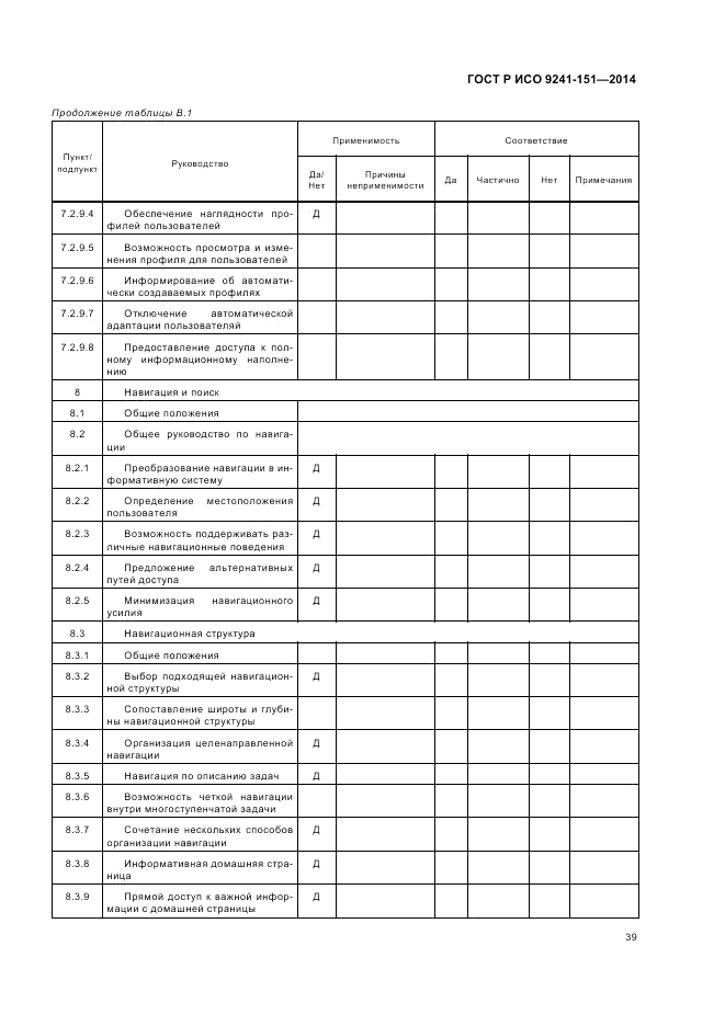 ГОСТ Р ИСО 9241-151-2014, страница 43