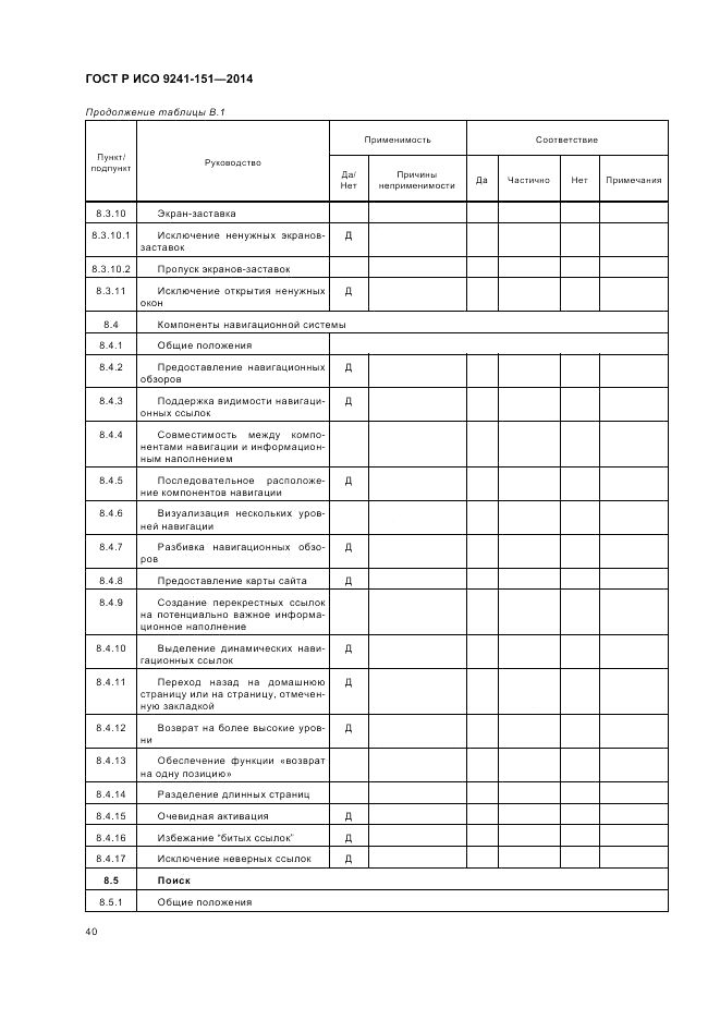ГОСТ Р ИСО 9241-151-2014, страница 44