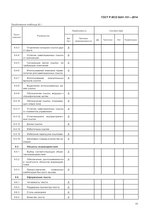 ГОСТ Р ИСО 9241-151-2014, страница 47