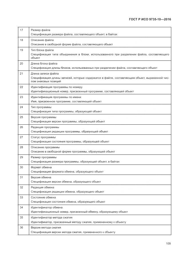 ГОСТ Р ИСО 9735-10-2016, страница 113