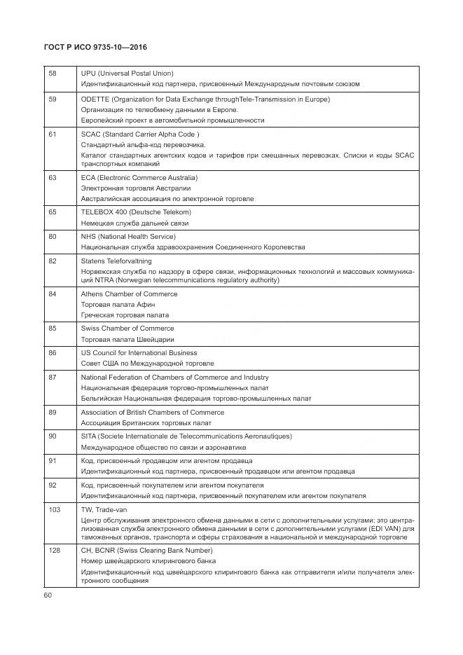 ГОСТ Р ИСО 9735-10-2016, страница 64