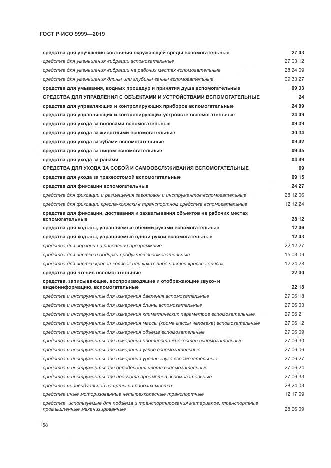 ГОСТ Р ИСО 9999-2019, страница 164